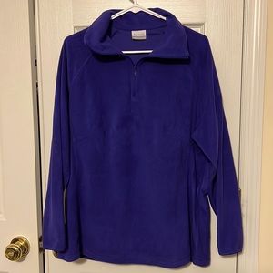 Columbia 1/4 zip pull over